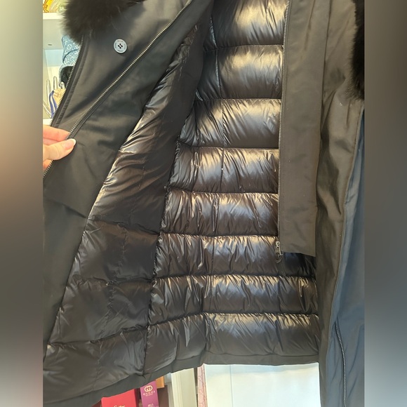 MACKAGE Trish Powder Touch Down & Fur Jacket - Picture 10 of 13